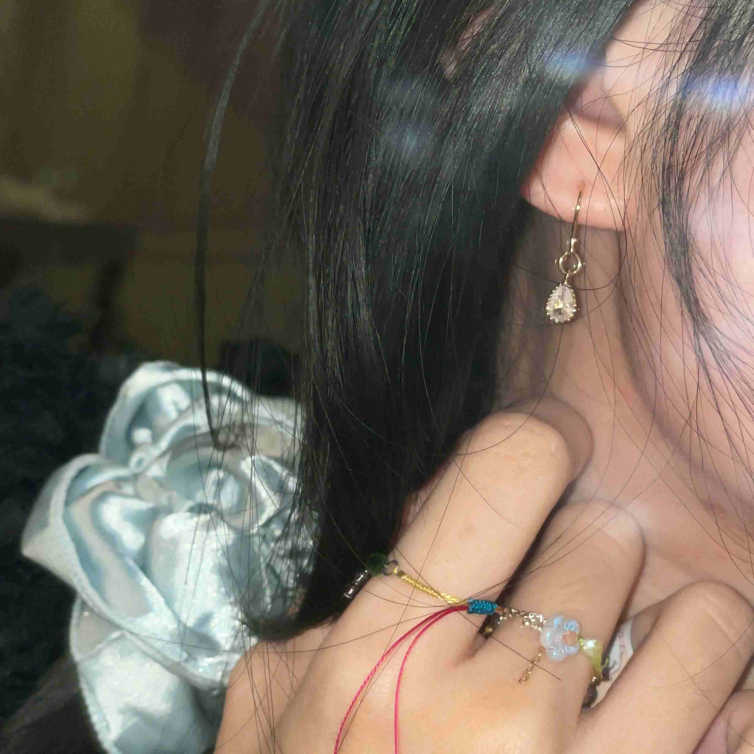 14K Gold-Filled Dainty ILLUSION Zircon Earrings ILLUSION 4 1