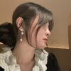 Sterling Silver Dainty AURORAS WHISPER Baroque Pearl Earrings – Poetic Motion & Elegance aurora IMG 338420260727 151855 1