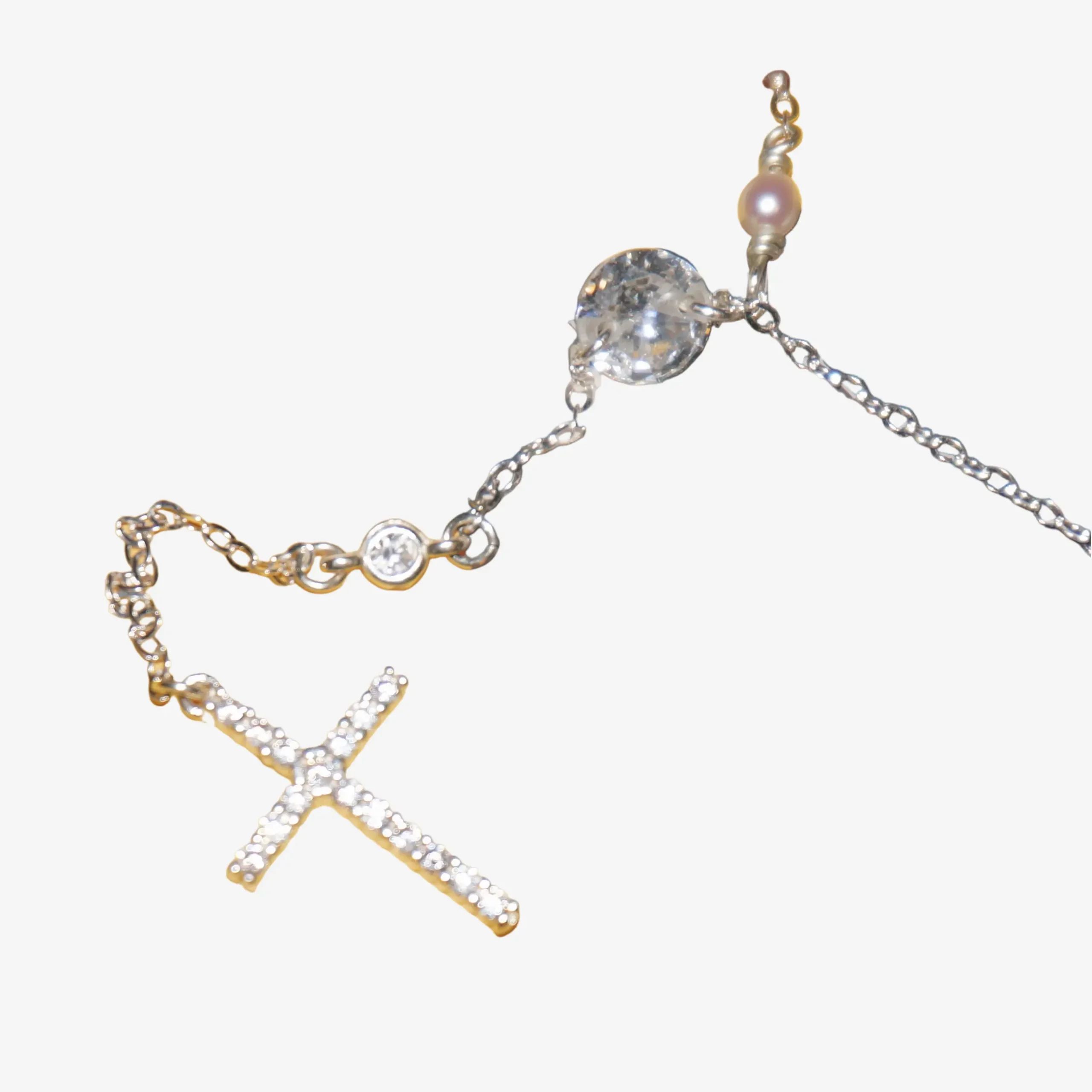 Charming Sterling Silver SAINT LIORA Pearl Cross Necklace DSC06120 fotor bg remover 2026072115501 scaled