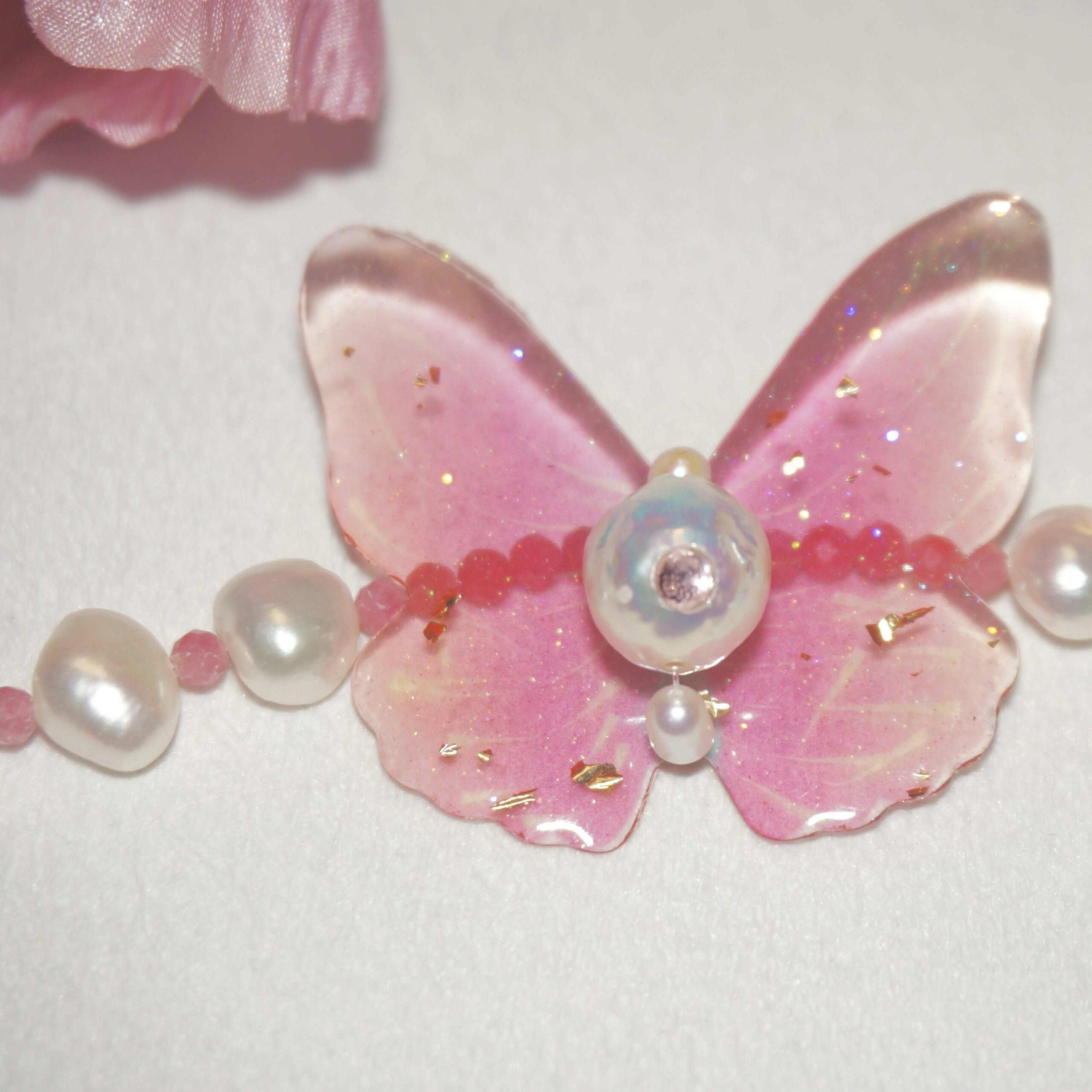 ALICIA Butterfly Pearl Bracelet 14k gold-filled, Dainty Baroque Pearl with zircon alicia.DSC0572420260709 180253.1 scaled