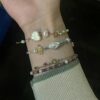 DAYDREAM DAYBREAK – 14K Gold-Filled Diamond Baroque Pearl Bracelet daybreak2.IMG 1748 1 1