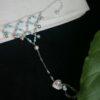 925 Sterling Silver ECHO Turquoise & Keshi Pearl Hand Chain echo12.DSC08007 1 1