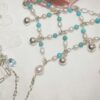 925 Sterling Silver ECHO Turquoise & Keshi Pearl Hand Chain echo9.DSC0585120261015 220528 1 1